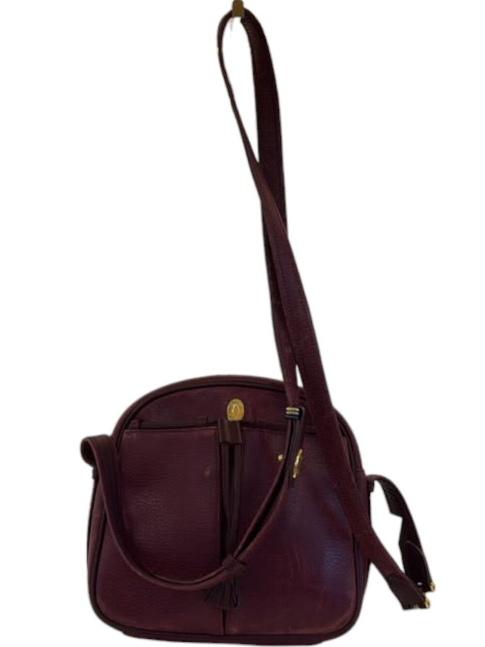 511161CR C1 Cartier Crossbody Bag Bordeaux Leather